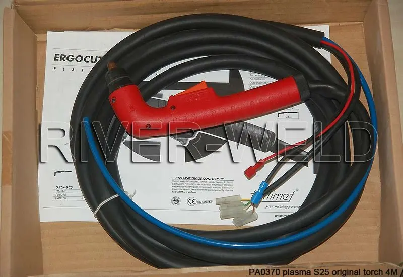 TRAFIMET ERGOCUT S25K PLASMA  TORCH Complete Original 4M for Maintenance