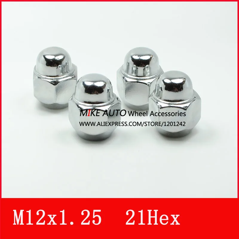 1pcs M12x1.25 WHEEL LUG NUTS M12X1.25 FOR Nissan sunny Sylphy TIIDA Teana Qashqai X-Trail Bluebird