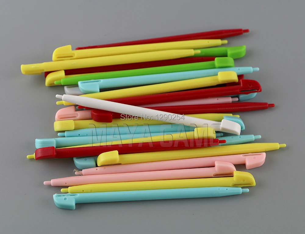 Penna stilo touch touchpen a colori elegante da 200 pezzi per console di gioco Nintendo Wii U