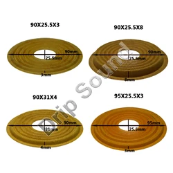 2pcs 90x25.5/90x31/95x25.5mm Elastic Wave Loudspeaker Subwoofer Woofer Bass Speaker Repair Spider Damper
