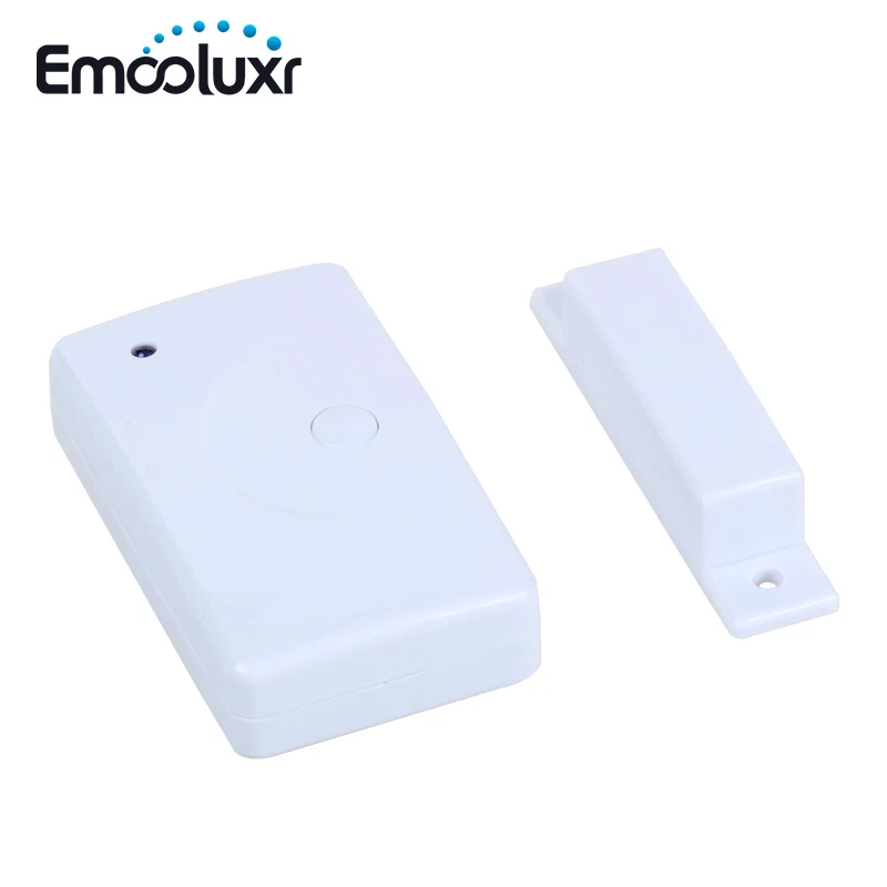 4pcs 433MHz EV1527 Door Window Sensor Detector Battery Operated Wireless Door Contact for GSM PSTN WIFI Alarme Systems