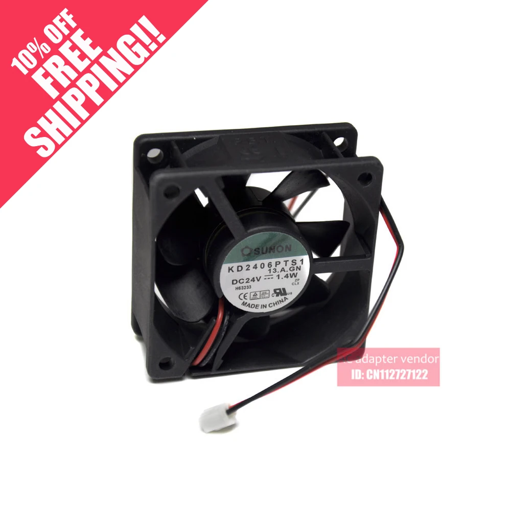 

Taiwan SUNON KD2406PTS1 6025 24v 1.4W Switching Power Supply quiet fan