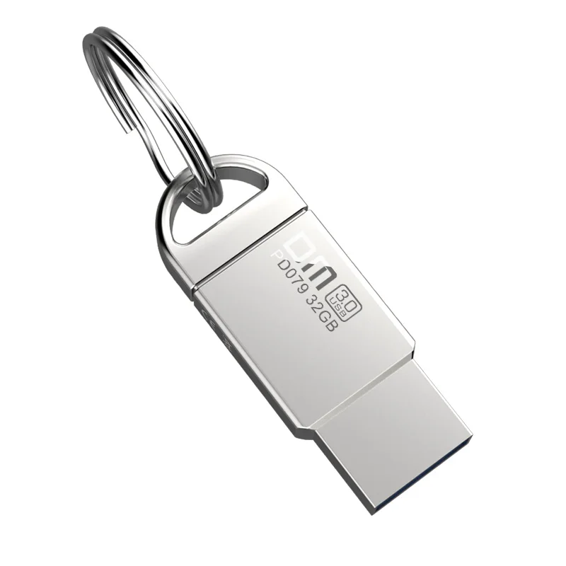 DM PD079 USB Flash Drive 128GB Metal Waterproof Pen Drive USB 3.0 High-speed write from 10mb/s-60mb/s