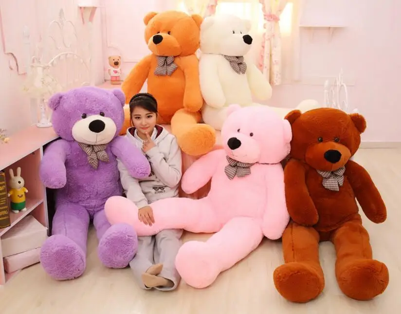 

Giant Teddy Bear Plush Toys Kawaii doll stuffed animals dolls 32" 80CM for girls child Birthday Christmas brinquedos toys gift