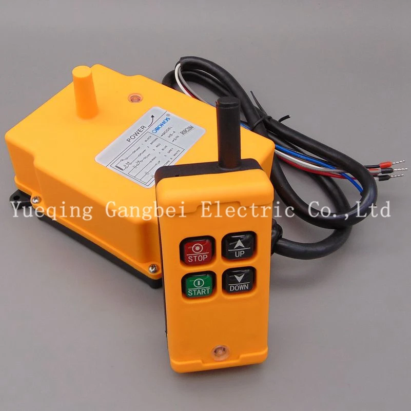 HS-4 Hoist crane remote control wireless radio Uting remote control 380VAC 220VAC 36VAC  12VDC-24VDC