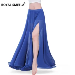 Women maxi skirt long belly dance costume sexy slit dance skirt belly dancing skirt performance dance costume belly dancer wear