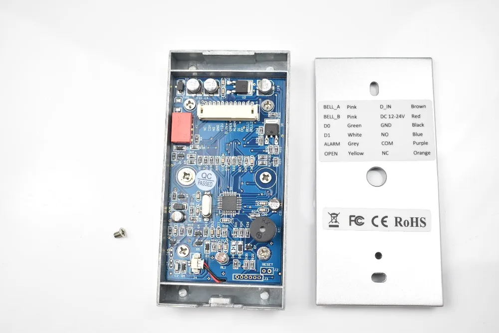 Rfid 125KHz Door Access Control System LED Metal Keypad Proximity Card Standalone Access Control With 2000 Use