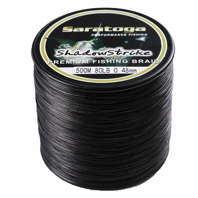 DORISEA Top Quality Saratoga 8 Strands 500M Braided Fishing Line Multifiament Fishing Wire