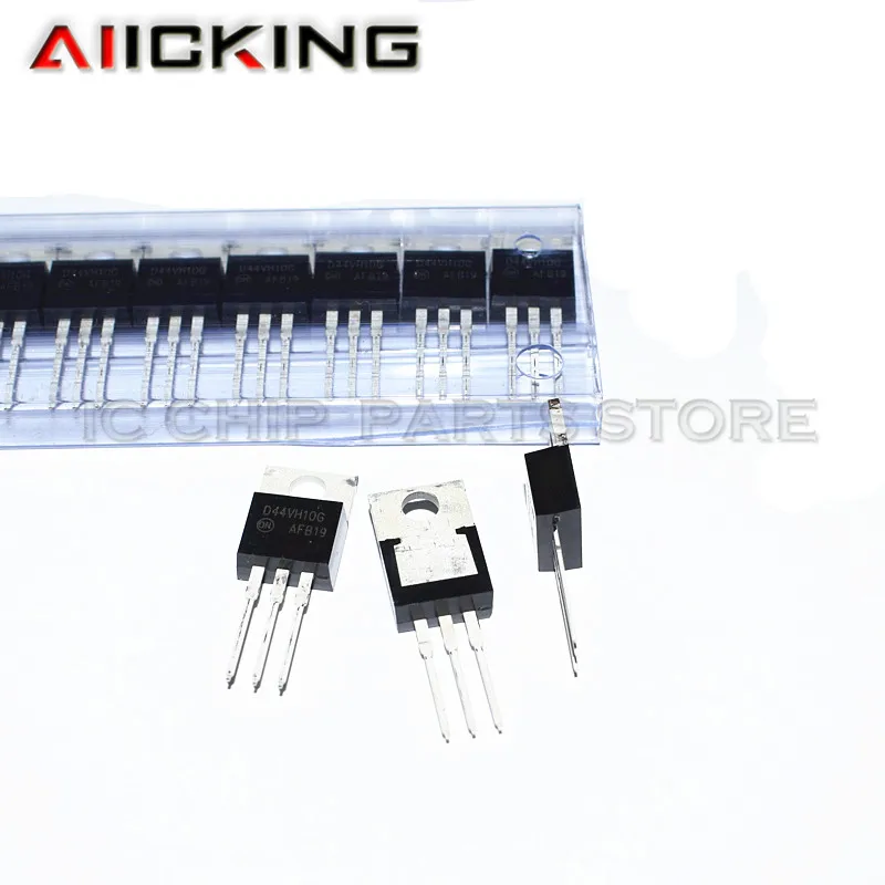 Puce IC intégrée d'origine, D44VH10G, D45H11G, D45VH10G, TO-220, nouveau, en stock, 10 pièces