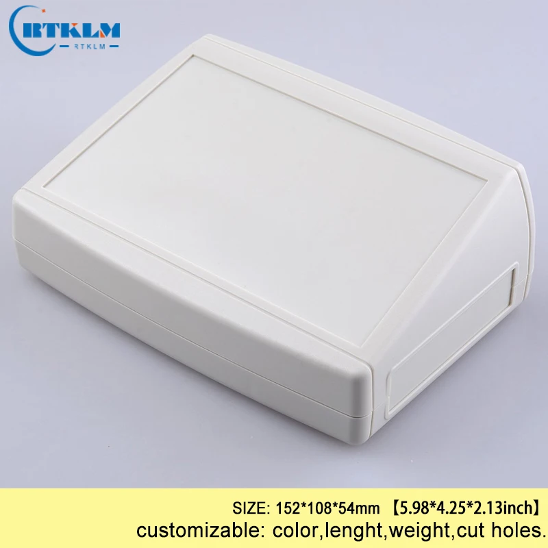 Small Plastic enclosure 152*108*54mm plastic electronics project box abs junction box diy instrument case 5pcs/lot Desktop shell