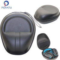 Poyatu Hard Case for Kingston HyperX Cloud II Alpha Stinger HyperX Wireless Gaming Headset Headphone Portable Storage Box Bag