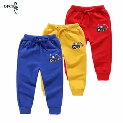 Pantalons de sport, motif dessin animé pour enfant de 18 mois à 12 ans,jogging solide pour adolescent, garçons et filles, offre spéciale,