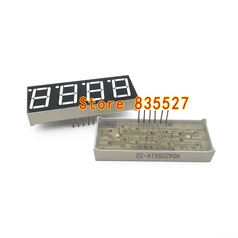 10 PÇS/LOTE tubo VERMELHO Digitais 0.56 polegadas quatro 4-bit tubo common cathode digital 5461 LED