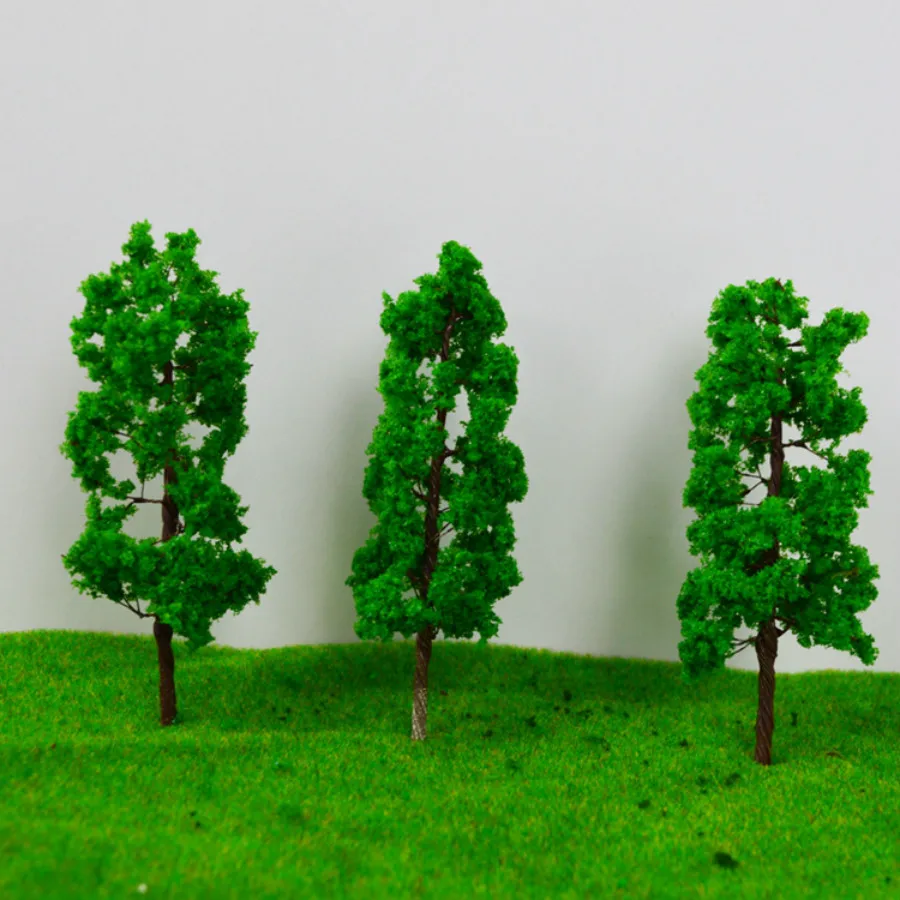50PCS Iron Wire Model Trees Scale N Z 3.8cm Model Train N Scale 3813 Terrarium Miniatures 1:25-1:300 Model Building Kits