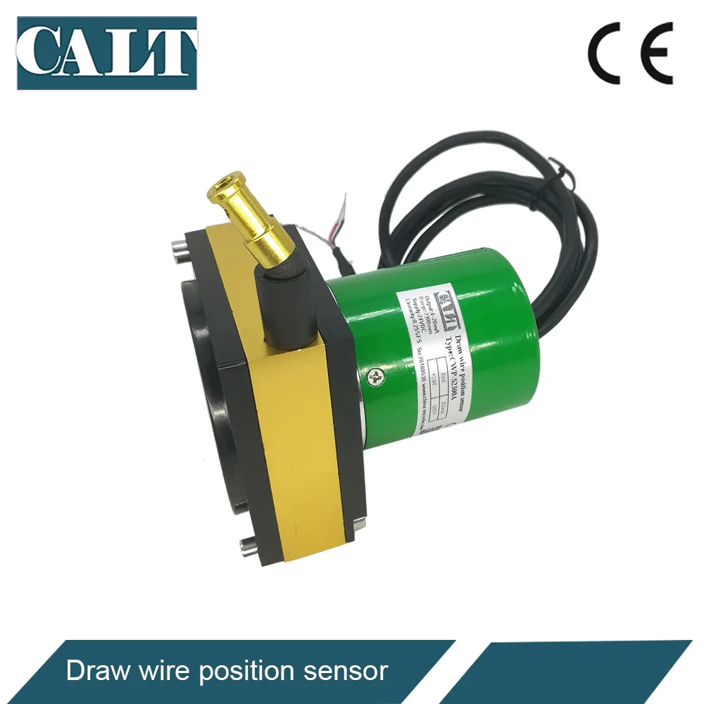 CWP-S2300 mm Linear Displacement Sensor 4 to 20mA / 0 to 10V String Potentiometer