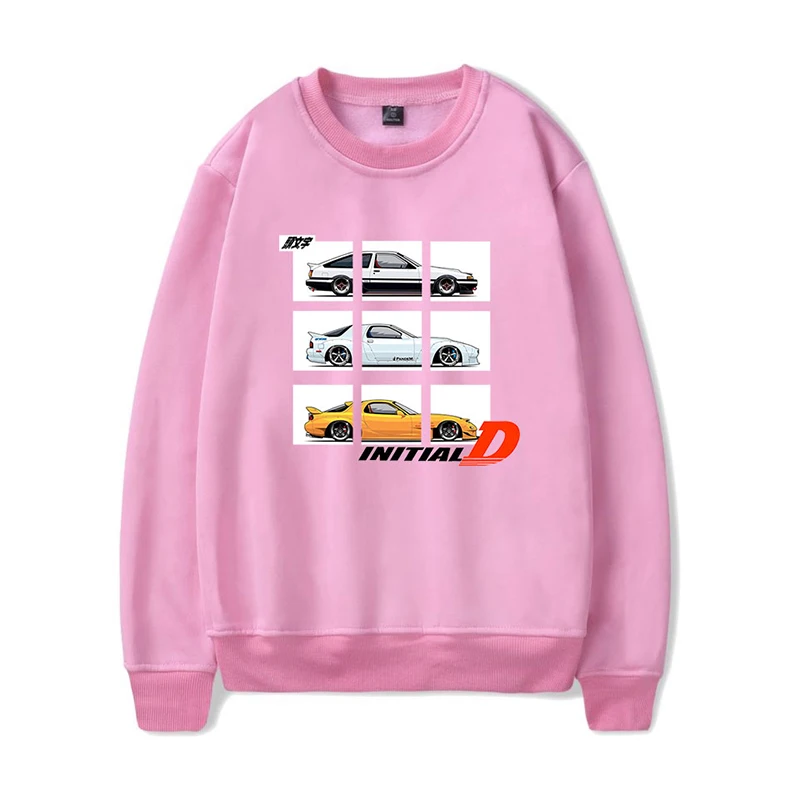 

Initial Drift Hoodies Print Fashion Men Women Capless Sweatshirts Casual Long Sleeve Unisex Sports Harajuku Hoodie Pullover Tops