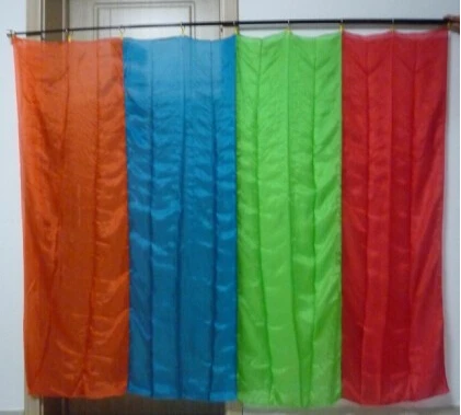 RainBow Silk Production (1.75*1.4m) Square Multi-Color Flag Stage Magic Tricks Illusions Appearing Flag Magie Gimmick Props