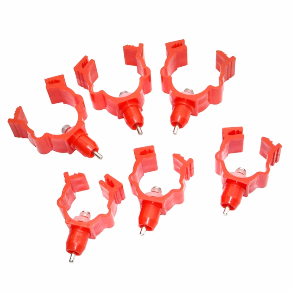 100 PCS Quail Exhaust Drinking Fountains Pigeon Chicken Poultry Feeder Farm Animal Feeding Tools Wholesale