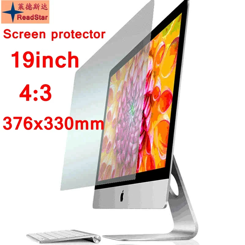 

19"(4:3) Standard Screen 376x300mm size Desktop computer Anti-Blue ray Eye protection film screen film Bule reductio