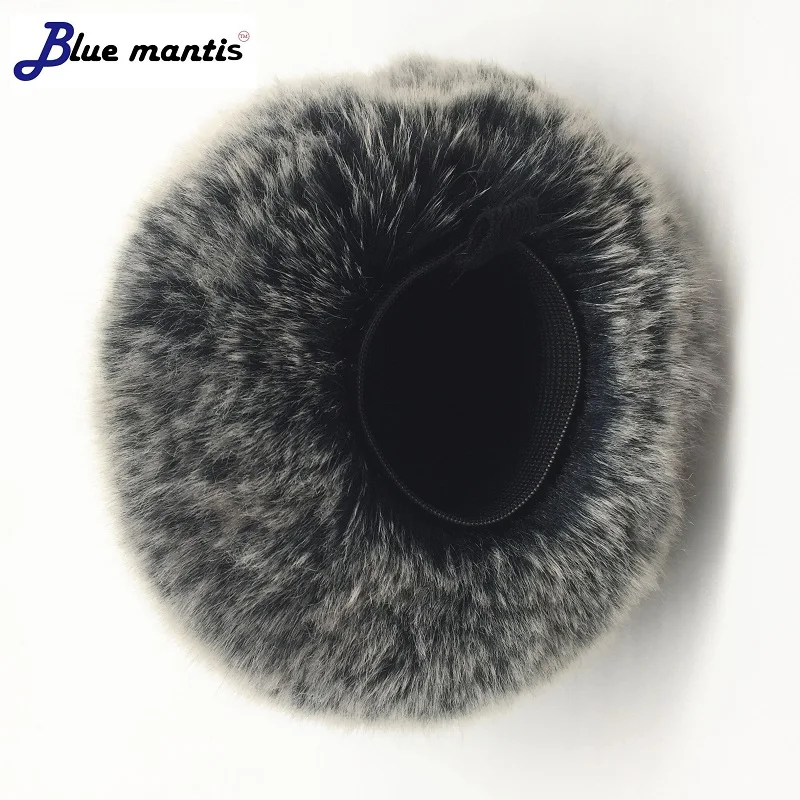 Dead Cat Outdoor Microphone Cover Artifical Fur Wind Muff Windshield For Zoom H1 H1N Windproof Muffler Windscreen  Blue Mantis