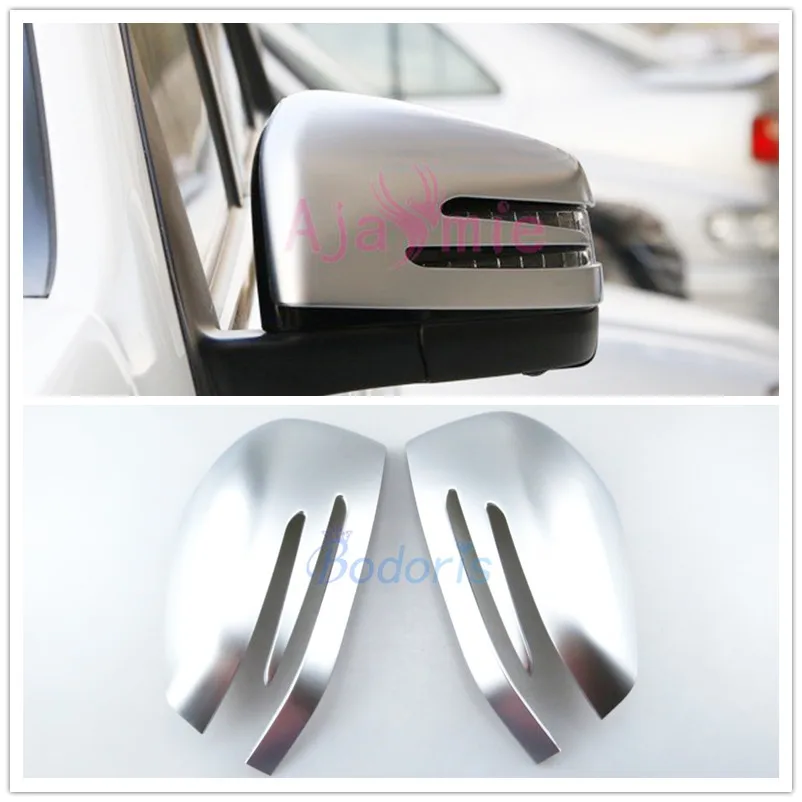 Side Mirror Cover Rear View Overlay Chrome Car Styling For Mercedes Benz AMG W166 C292 X166 GLE Wagon Coupe GL GLS Accessories