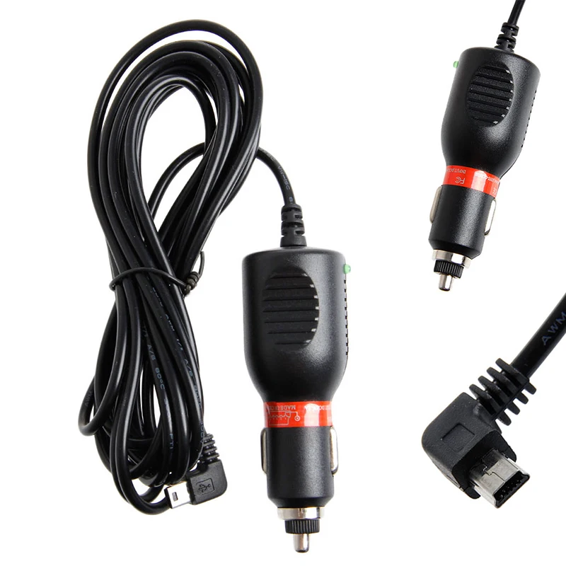 Mini USB Car Vehicle DC Power Adapter Charger Cord Cable For GARMIN GPS Nuvi 2A