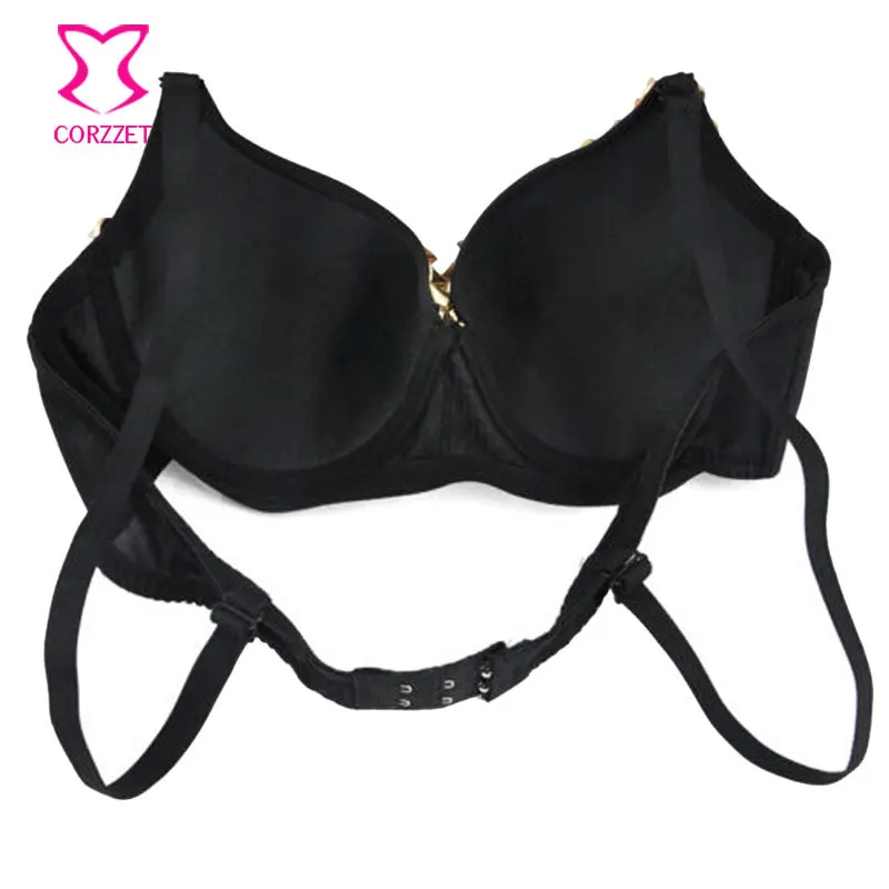 Burlesque kobiety koraliki i cekiny stanik z ćwiekami biustonosze ClubWear Bralette Sostenes Mujer biustonosz Push Up bielizna biustonosz — zdjęcie 4