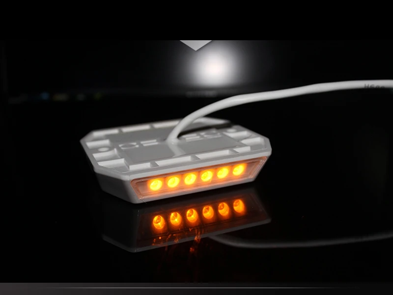 Luz de seguridad para carreteras, accesorio para pavimento elevado con cable de 24V, amarillo y blanco, túnel de aluminio, para la costa