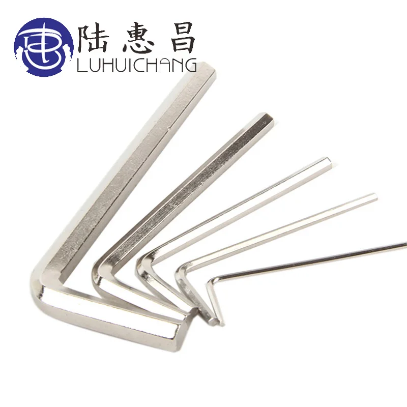 LUCHANG Free Shipping 10pc Harden Micro Socket Head L Shape Hexagonal Hex Keys Wrench Hex Spanner  for Inner Hexagon Wrench