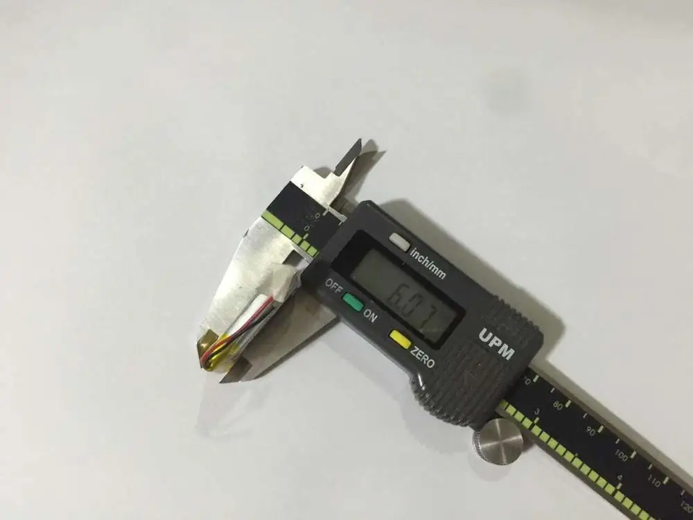 Polímero de litio de 3,7 V de capacidad completa, 602530, 480MAH/equipo/micro navegador MP4, celda de iones de litio recargable