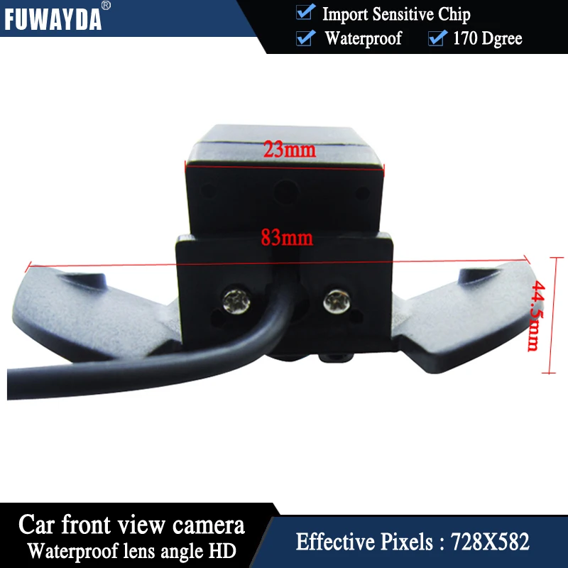 FUWAYDA Car front View Monitor+Vision ccd front view Camera for Benz Mercedes Vito VianoA B C E G GL SLK GLK SL R GLA CL CLA AMG