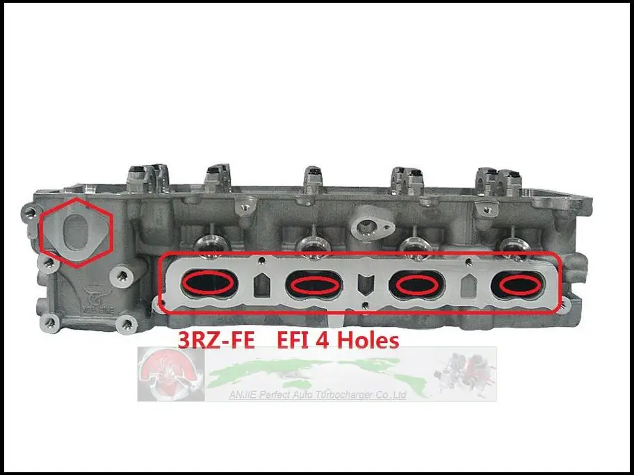 3RZ 3RZFE 3RZ-FE Cylinder Head 1110179275 11101 79275 1110179087 11101 79087 1110179276 1110179266 11101 79266 carburetor / EFI