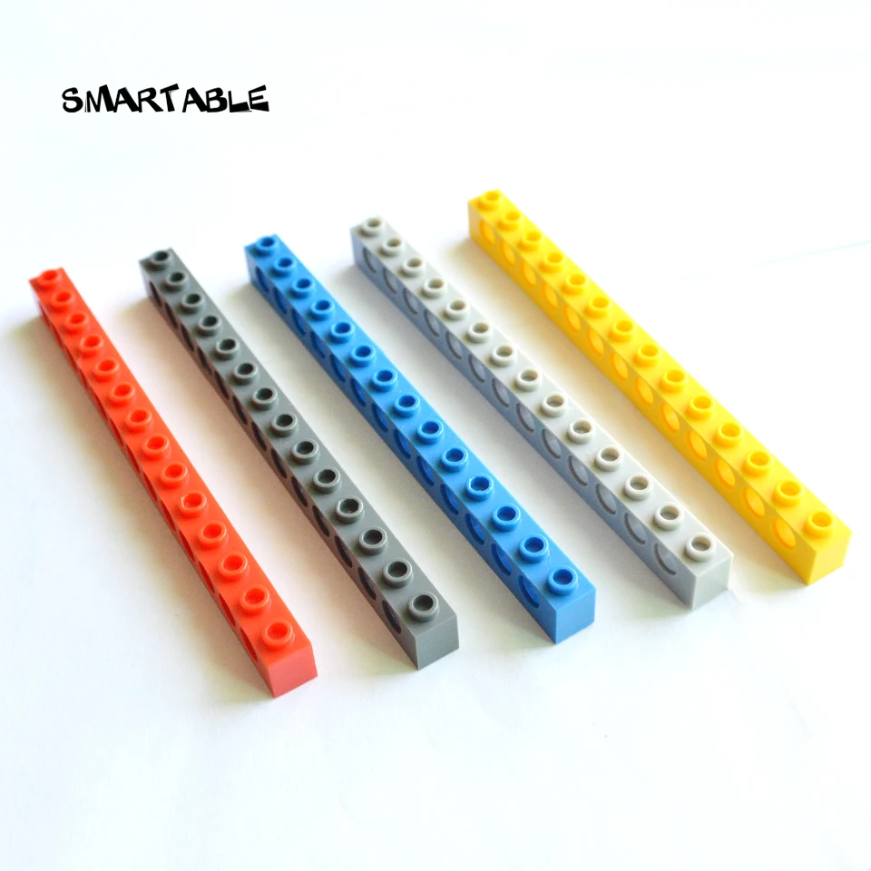 

Smartable High-Tech Brick 1x14 with Holes Building Blocks Parts Creative Toys Compatible 32018 MOC Toys 20pcs/lot