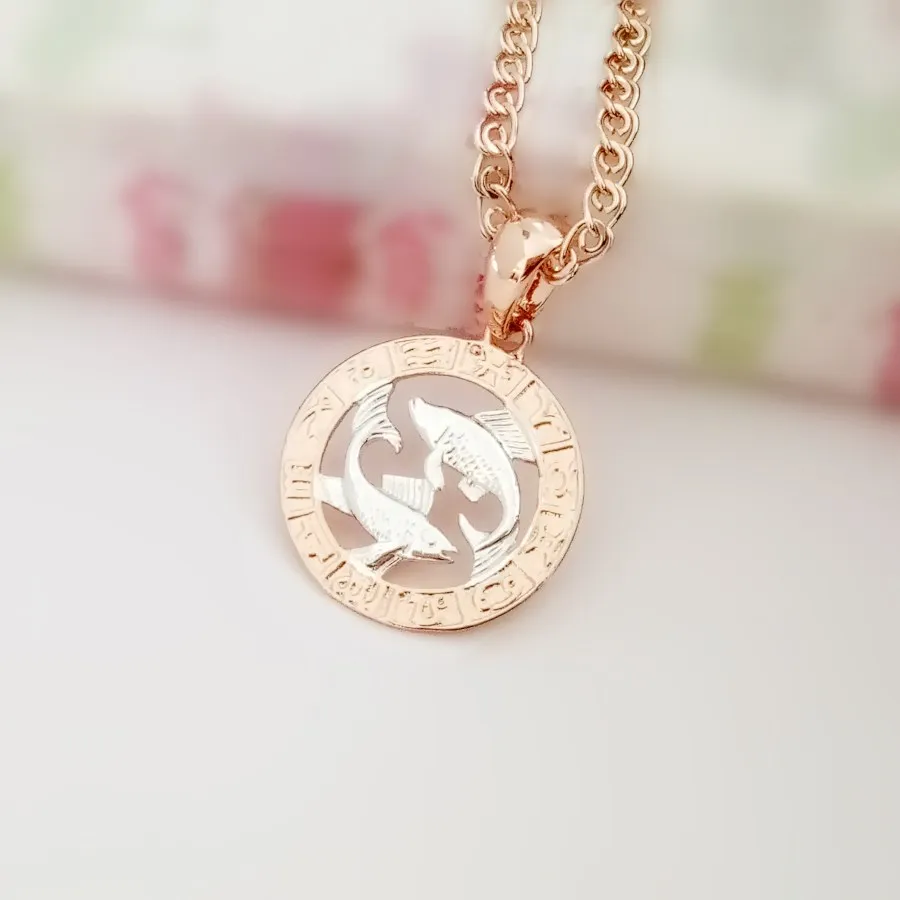 Sign of Zodiac Pendant Women Men Pendants Constellation pendant New Fashion Women Jewelry Trendy Metal Women Pendants