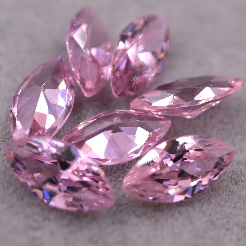 Nuovo 5x10mm forma di Foglia Zircone strass artificiale della pietra preziosa Pointback di cristallo di vetro strass per la nail dell\'orecchino