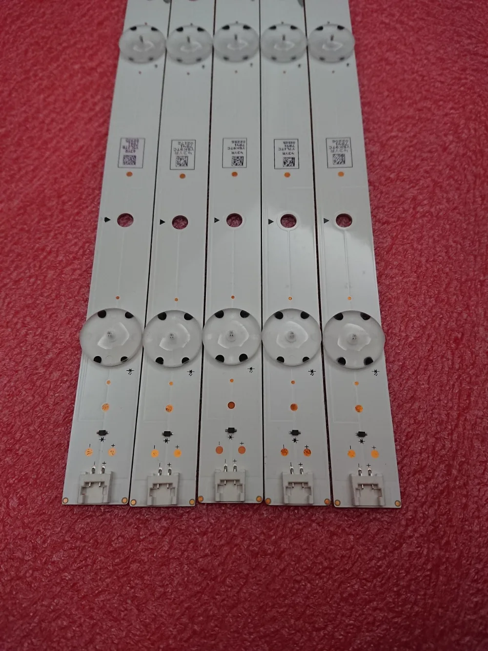 5pcs/set 8LED 850mm LED strip for Panasonic TX-43FX600B  3PCM00748A 3PCW00748A