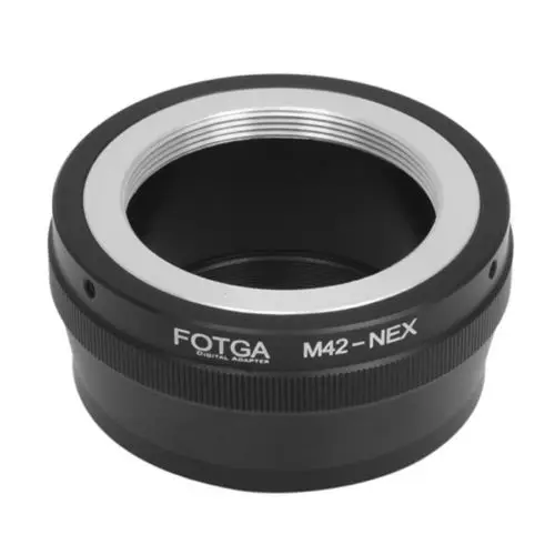 FOTGA Lens Adapter for Metal M42 to Sony E-mount NEX3 NEX5 NEX6 NEX7 A7 A7R A7S A6000 Cameras