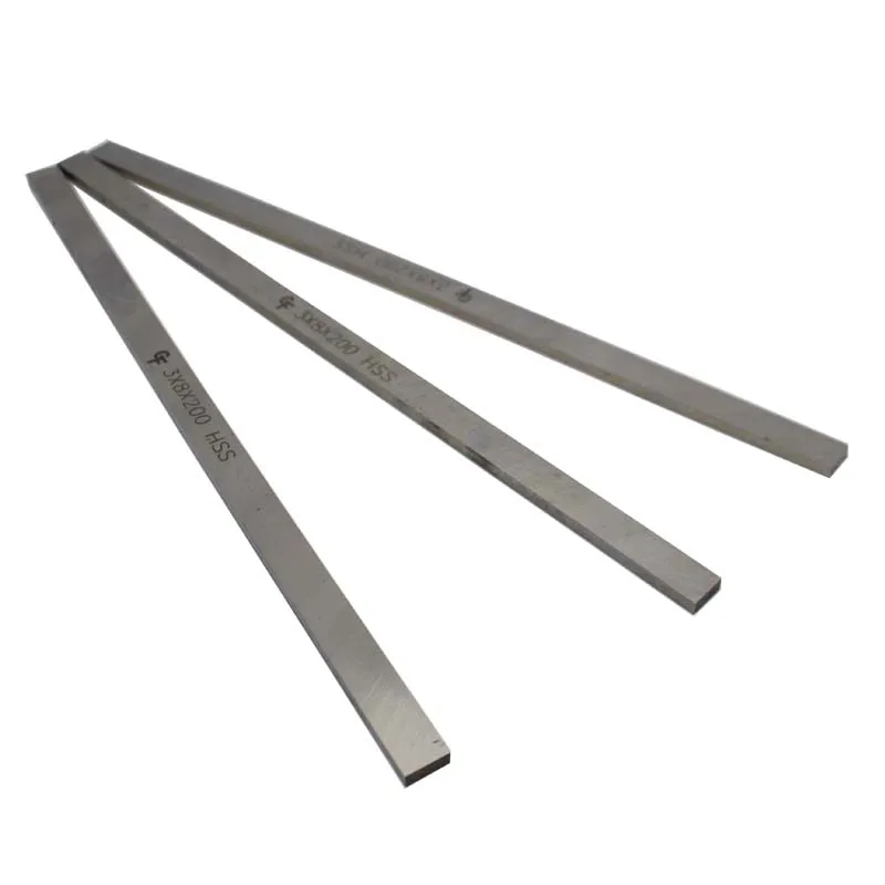 3mm x 16mm x 200mm HSS Steel Plate Sheet Turning Tool High Speed Steel Rectangular HSS Bar Lathe Tool CNC Milling Cut