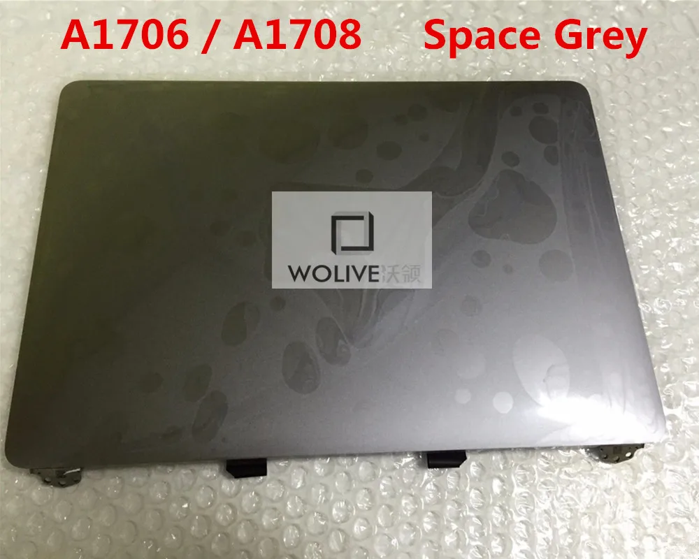 

100% New For Macbook Pro Retina 13" A1706 A1708 2016 LCD Screen Assembly Gray