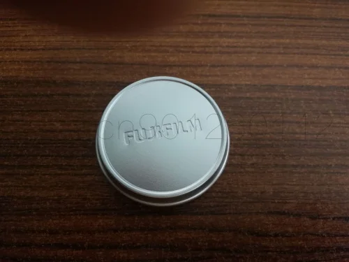 Tampa da lente frontal do metal/capa protetora para fuji filme x100 x100s x100t câmera preto prata