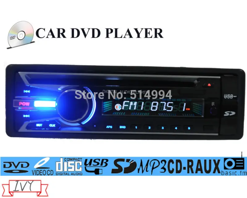 2014 new 29,12V car cd dvd player,car radio mp3 cd player with usb sd audio mp3,remove control