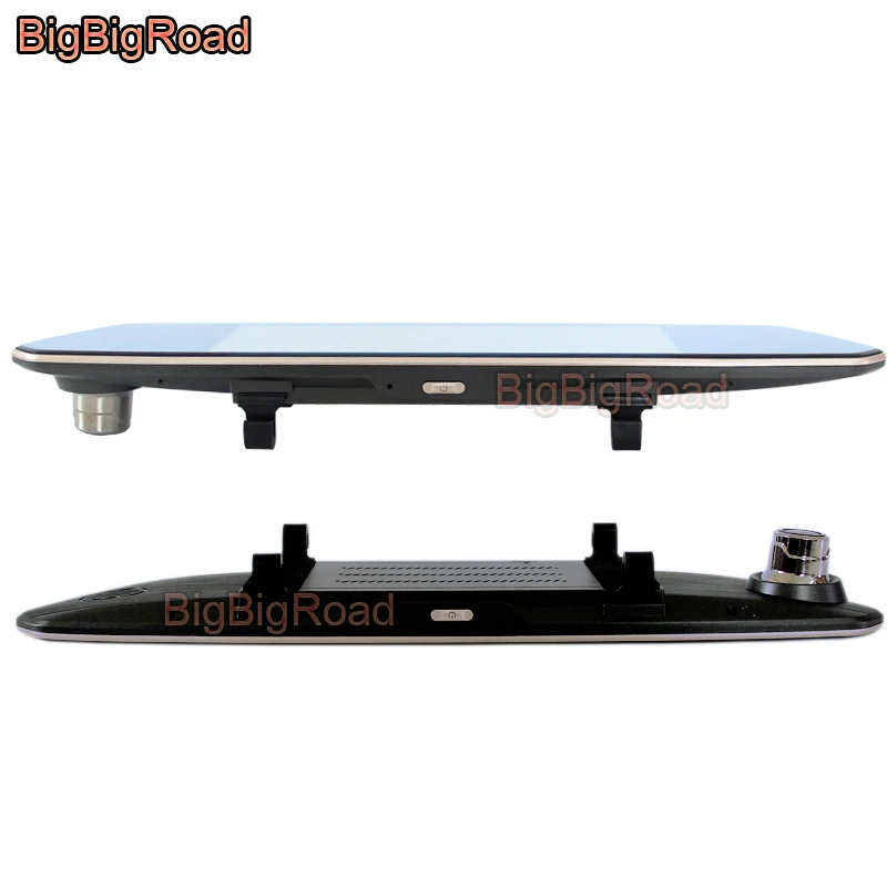 

BigBigRoad Car DVR 7 Inch IPS Touch Screen Rear View Mirror For Land Rrover Discovery Sport 2 3 4 Freelander 1 2 Defender Evoque