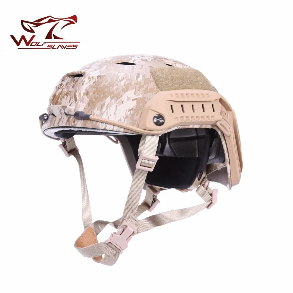 

Tactical Fast Combat Helmet BJ Type Light Weight Protective Cap Navy Seal version Base Jump Military Hunting Accessories Hat