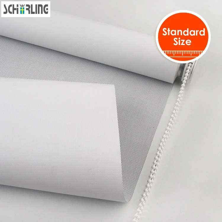 SCHRLING Nordic Roller Blinds 95% защита от ультрафиолета Офисные оконные шторы Полный затемняющий солнцезащитный крем Стандартный размер для затенения