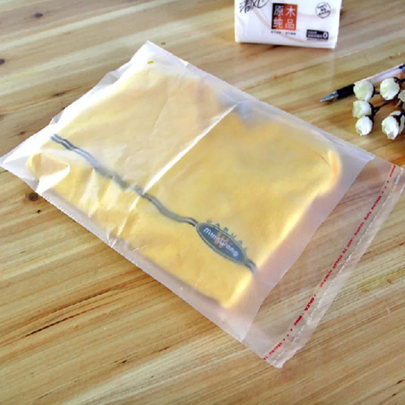 

DHL 600Pcs/Lot 24*35cm Matte Transparent OPP Plastic Package Bags Rings Cellophane Clear Self Adhesive Seal Poly Packaging Bag