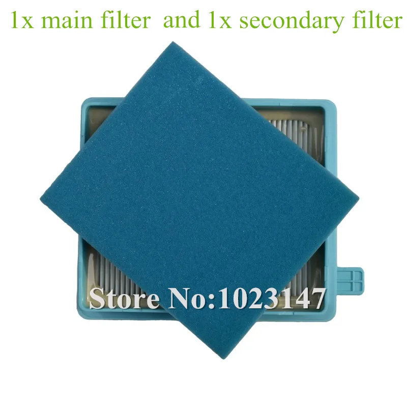 2 pieces=set Vacuum Cleaner Parts Filters HEPA Filter FC8477 FC8634 FC8632 Air Outlet Filter for Philips FC8630 fc8762 8640-8649