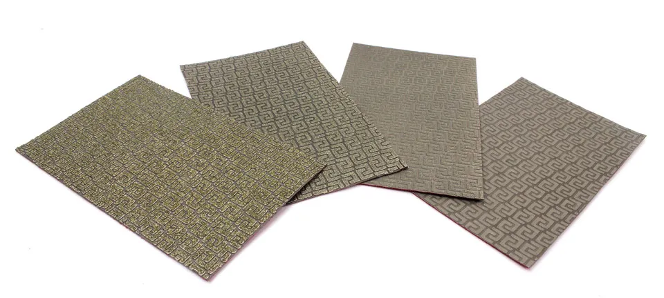 Stadea PPE117A Electroplated Diamond Polishing Pads 4\" Wet Dry Fine...