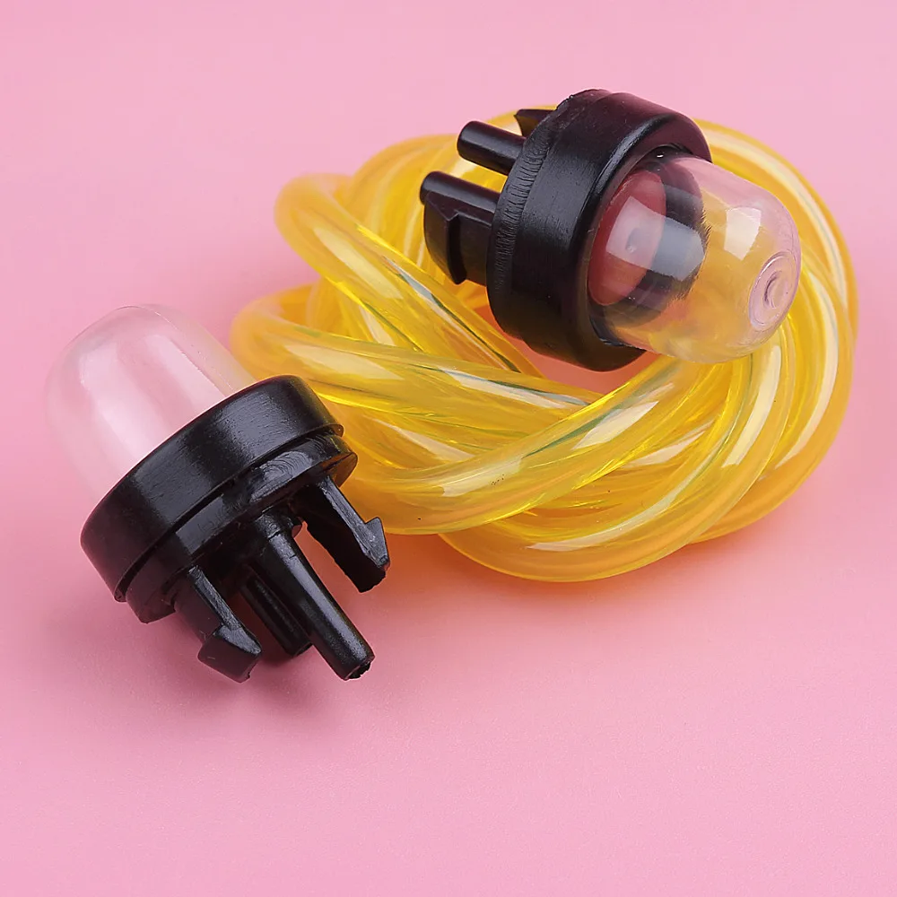 Fuel Line Hose Snap In Primer Bulb Kit For Stihl Husqvarna McCulloch Echo Craftsman Chainsaw Trimmer Blower Part