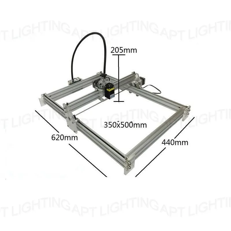 

DIY mini 5500mw 5.5w large engrave carve machine 350 * 500 laser engraving carving machine laser printer brands advanced toys