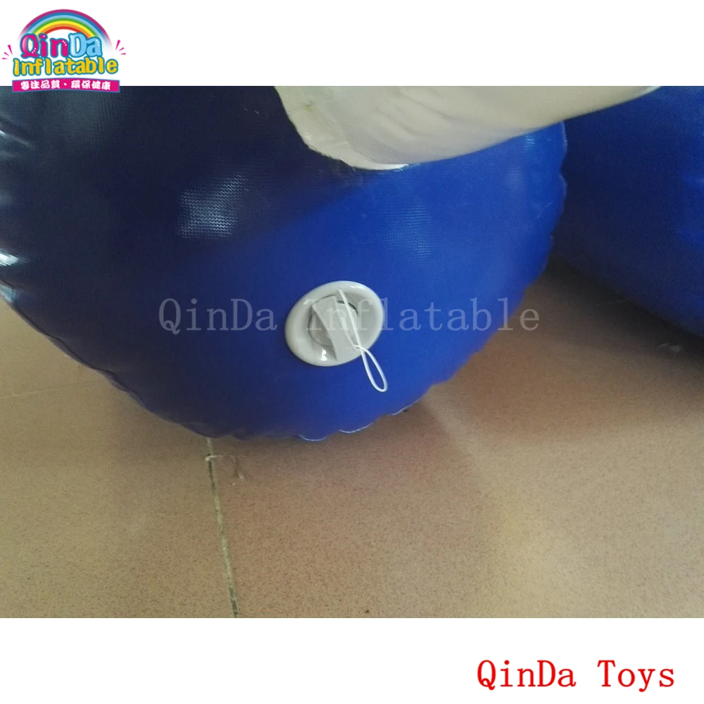 Juguetes de salto de caballo inflable para carreras, 6 piezas de caballo pequeño inflable para niños y adultos